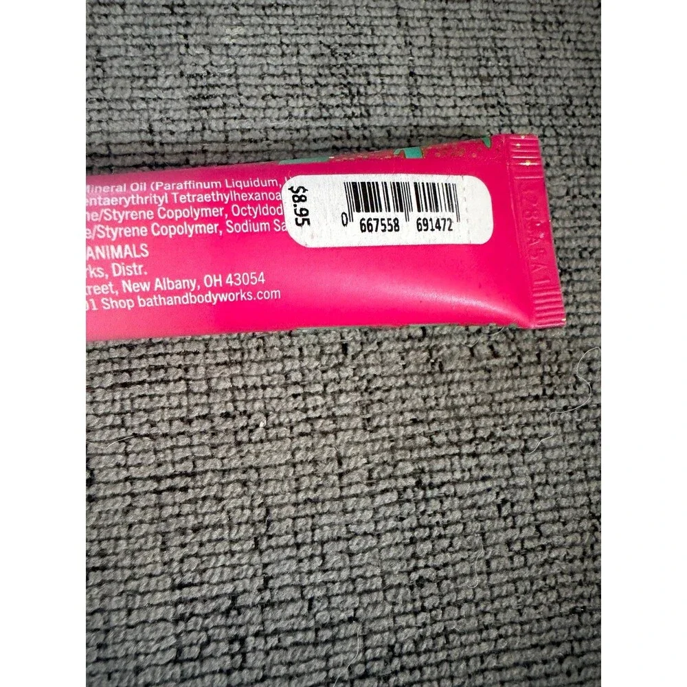 Bath & body works new sealed Strawberry Pound Cake Lip Gloss